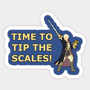 ROBIN | Super Smash Taunts | Time to tip the scales! Sticker